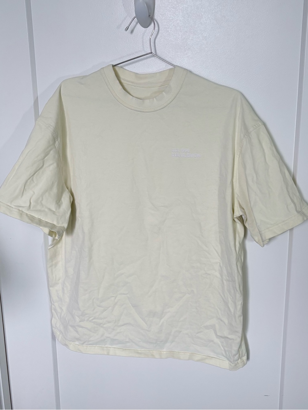 lululemon Brushed Heavyweight Cotton Crewneck T-Shirt Sundance